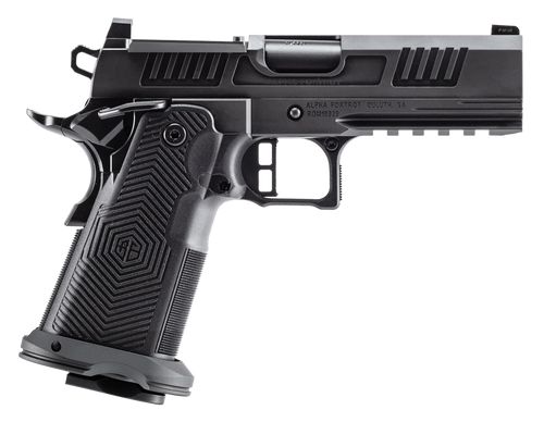 Alpha Foxtrot AA39X2CID-XDBK17 AF1911 Romulus 10mm Auto 18+1 4.25" Black DLC Stainless Steel Bull Barrel, Optic Ready/Serrated Slide & Frame w/Beavertail & Picatinny Rail, RMR/RMSc Footprint