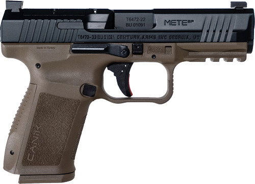 CANIK METE SF 9MM 4.2" BBL OR FS 2-15RD MAGS FDE