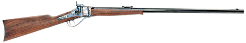 Chiappa Firearms 920025 1874  45-70 Gov 1rd, 32" Blued Octagon Barrel, Color Case Hardened Steel Oiled Checkered Walnut, Fixed Checkered w/ Patch Box Stock, Right Hand