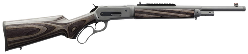 Chiappa Firearms 920411 Wildlands Takedown 1886 Full Size 45-70 Gov 4+1 18.50" Mystikote Dark Gray Threaded Barrel, Mystikote Dark Gray Picatinny Rail Steel Receiver, Fixed Gray Laminate Stock