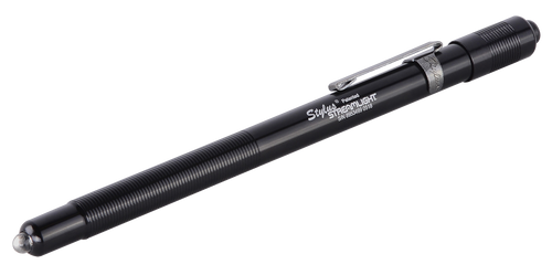 Streamlight 65006 Stylus PenLight  Black Anodized 2 Lumens Red LED
