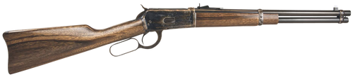 Chiappa Firearms 920335 1892 Trapper Carbine 357 Mag 8+1 16" Blued Barrel, Color Case Hardened Rec, Oiled Walnut Stock, Adjustable Sight