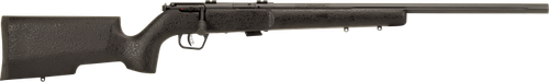 Savage Arms 25745 Mark II TR Full Size 22 LR 5+1 22" Matte Black Heavy Fluted Barrel, Matte Black Drilled & Tapped Carbon Steel Receiver, Matte Black Tactical Wood Stock, Right Hand