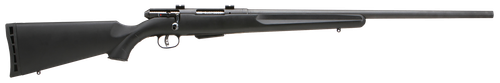 Savage Arms 19154 25 Walking Varminter Full Size 222 Rem 4+1 22" Matte Black Heavy Barrel, Matte Black Carbon Steel Receiver Drilled & Tapped, Matte Black Fixed Varmint Synthetic Stock, Right Hand