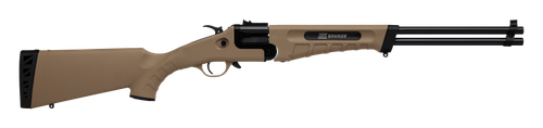 Savage Arms 23004 42 Takedown Full Size 22 LR/410 Gauge 1rd 20" Black Satin Sporter Barrel, Flat Dark Earth Carbon Steel Receiver, Flat Dark Earth Fixed Synthetic Stock, Ambidextrous