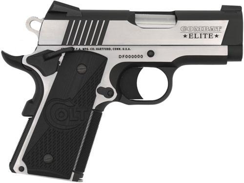 COLT COMBAT ELITE DEFENDER 9MM 3" 7RD TWO TONE