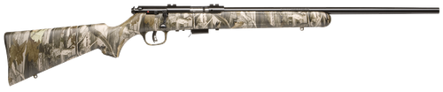 Savage Arms 96711 93R17 Camo Full Size 17 HMR 5+1 21" Matte Black Button Rifled Barrel, Matte Black Drilled & Tapped Carbon Steel Receiver, Next G-1 Fixed Synthetic Stock, Right Hand