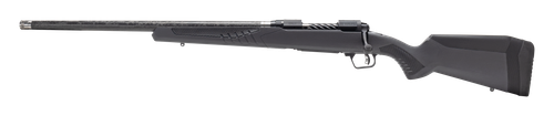 Savage Arms 57713 110 UltraLite Full Size 308 Win 4+1 22" Carbon Fiber Threaded Barrel Black Melonite Drilled & Tapped Stainless Steel Receiver Adj AccuStock Matte Gray Synthetic Stock, Left Hand