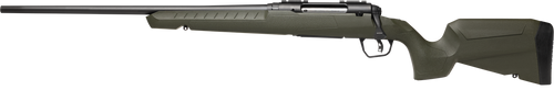 Savage Arms 32128 Axis 2 Compact 223 Rem 4+1 20" Matte Black Heavy Sporter Barrel, Matte Black Drilled & Tapped Carbon Steel Receiver, Fixed OD Green Synthetic Stock, Left Hand
