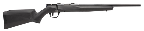 Savage Arms 70814 B17 F Compact 17 HMR 10+1 18" Matte Black Button Rifled Barrel, Matte Black Drilled & Tapped Carbon Steel Receiver, Matte Black Fixed Synthetic Stock, Right Hand