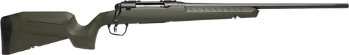 Savage Arms 32041 Axis 2  7mm-08 Rem 4+1 22" Matte Black Sporter Barrel, Matte Black Drilled & Tapped Steel Receiver, Fixed Green Synthetic Stock, Right Hand