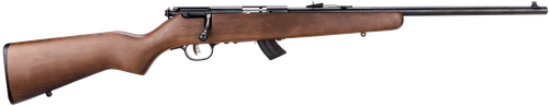 Savage Arms 60703 Mark II G Youth 22 LR 10+1 19" Matte Black Button Rifled Barrel, Matte Black Drilled & Tapped Carbon Steel Receiver, Satin Brown Fixed Wood Stock, Right Hand