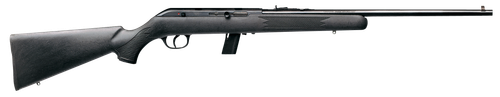 Savage Arms 40203 64 F Full Size 22 LR 10+1 21" Matte Black Sporter Barrel, Matte Black Grooved Carbon Steel Receiver, Matte Black Fixed Synthetic Stock, Right Hand