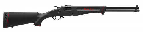 Savage Arms 22440 42 Takedown Full Size 22 LR/410 Gauge 1rd 20" Satin Black Sporter Barrel Satin Black Carbon Steel Receiver Matte Black Fixed Synthetic Stock Ambidextrous