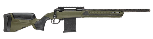 Savage Arms 32663 110 UltraLite Predator 300 Blackout 10+1 16.50" Carbon Fiber Barrel, Arca Rail Forend, Hunter Green AccuStock w/AccuFit V2 Synthetic Stock, Right Hand