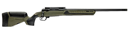 Savage Arms 32640 110 Core Predator Full Size 300 AAC Blackout 10+1 16.50" Medium Heavy Fluted Barrel, Arca Rail Forend, Hunter Green AccuStock w/AccuFit V2 Synthetic Stock, Left Hand