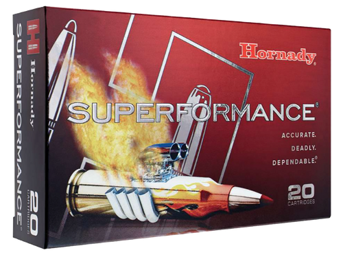 Hornady 80990 Superformance  308Win 165gr Copper Alloy eXpanding 20 Per Box/10 Case