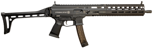 Grand Power 810091157978 Stribog SP9A3 9mm Luger 30+1 16" Black Picatinny Rail, Black Polymer Grip