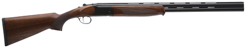 Stevens 22165 555  Full Size 12 Gauge Break Open 3" 2rd 28" Black Satin Over/Under Vent Rib Barrel, Satin Black Aluminum Receiver, Fixed Turkish Walnut Stock, Ambidextrous