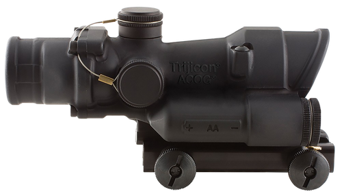 Trijicon 100394 ACOG  Matte Black 4x32mm LED Illuminated Red Horseshoe Dot 223/556 Reticle