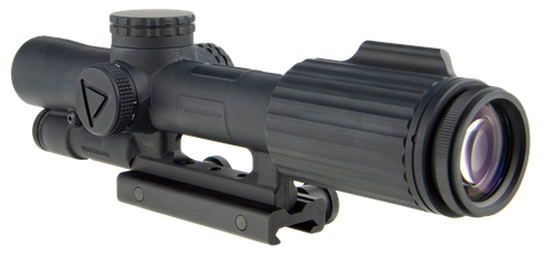 Trijicon 1600005 VCOG  Black Hardcoat Anodized 1-6x 24mm LED Illuminated Red Horseshoe Dot w/Crosshair 308 175gr Reticle