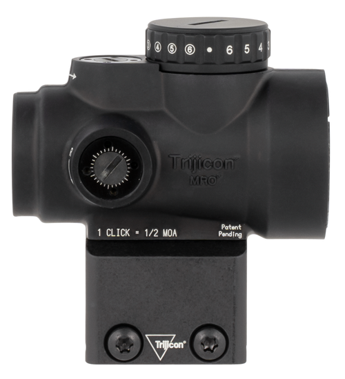 Trijicon 2200053 MRO HD Matte Black 1 x 25 mm 2 MOA Red Dot/68 MOA Circle Multi Reticle Lower 1/3 Cowitness Mount