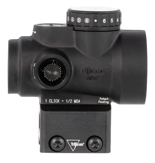 Trijicon 2200052 MRO HD Matte Black 1 x 25 mm 2 MOA Red Dot/68 MOA Circle Multi Reticle Full Cowitness Mount