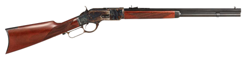 Taylors & Company 550221COM 1873 Comanchero Uberti Full Size 45 Colt (Long Colt) 10+1 20" Blued Octagon Barrel, Color Case Hardened Steel Receiver, Walnut Fixed Stock, Right Hand