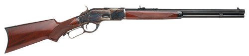 Taylors & Company 550175 1873  357 Mag Caliber with 10+1 Capacity, 20" Blued Octagon Barrel, Color Case Hardened Metal Finish & Walnut Fixed Pistol Grip Stock Right Hand (Full Size)