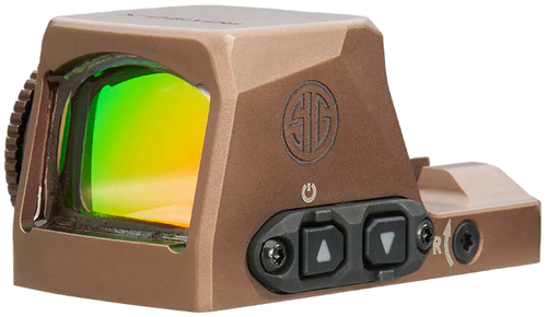 Sig Sauer Electro-Optics SORX1002 Romeo-X Pro Flat Dark Earth 1 x 24 mm 2 MOA Red Dot/32 MOA Circle