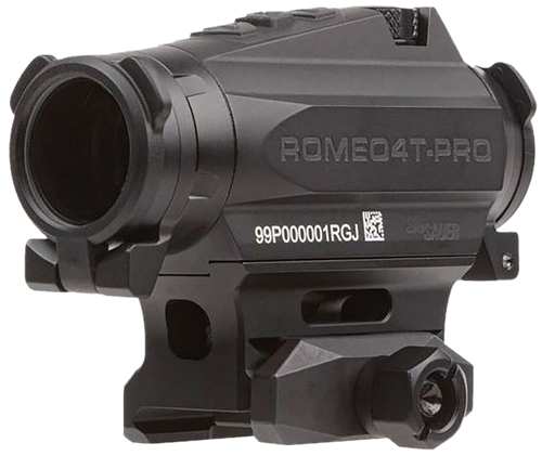 Sig Sauer Electro-Optics SOR44101 Romeo4T Pro Black 1 x 20 mm 2 MOA Red Quad Ballistic Dot/65 MOA Circle