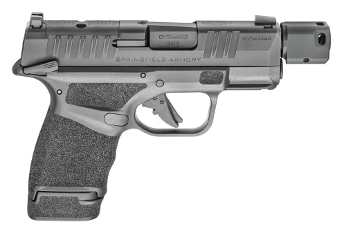 Springfield Armory Hellcat Micro Compact RDP 9mm Luger, 3.8" Barrel, 11+1, Black Melonite 