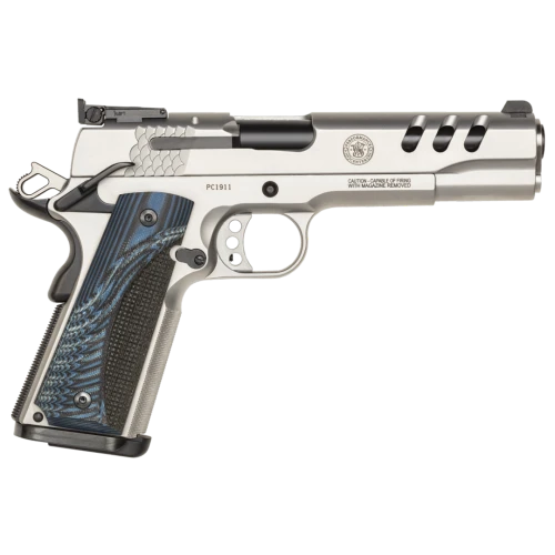Smith & Wesson PC 1911 .45 ACP, 5" Barrel, 8+1, Matte Stainless