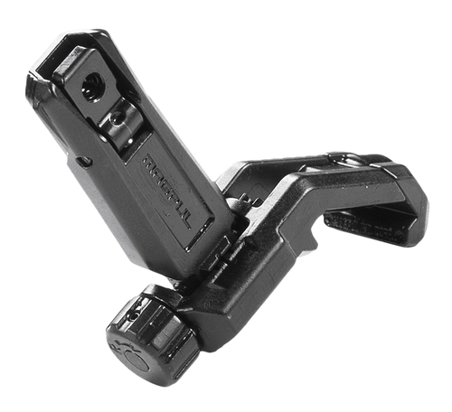 Magpul MAG526-BLK MBUS Pro Offset Sight Rear  QPQ Melonited Steel Construction for AR-15