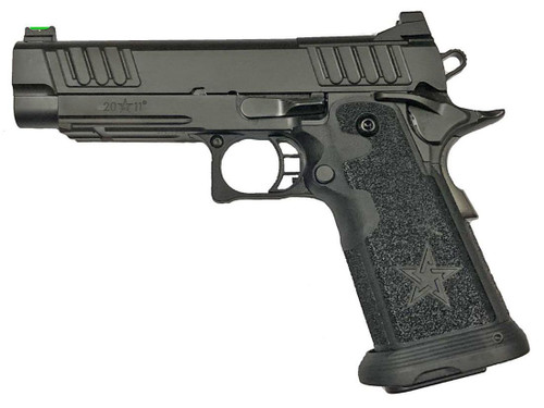 Staccato P 9mm Luger, 4.4" Barrel, 17+1, Black DLC