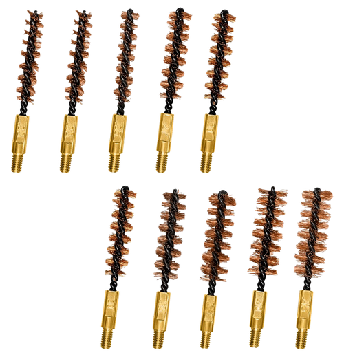 Otis FG380BP Variety Brushes  Multi-Caliber Rifle/Pistol Firearm Bronze Bristles 10 Pk.