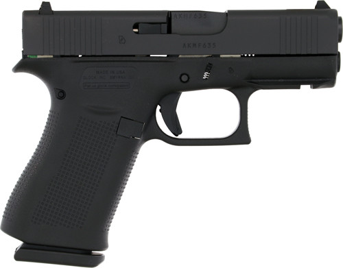 GLOCK 43X 9MM LUGER FS 10-SH W/ FRONT RAIL BLACK