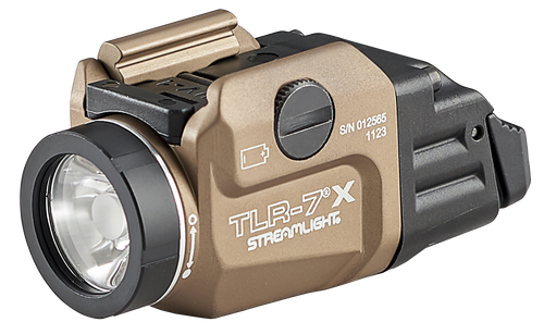 Streamlight 69456 TLR-7 X USB  Flat Dark Earth 500 Lumens White LED