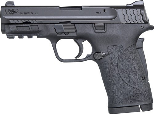 S&W SHIELD M2.0 M&P 380ACP EZ BLACKENED SS/BLK NO THUMB SAFT