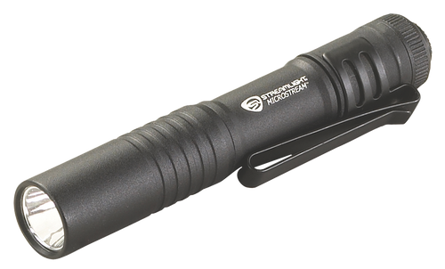 Streamlight 66318 MicroStream Pocket Light  Black Anodized 45 Lumens White C4 LED