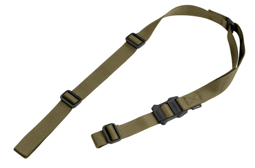 Magpul MAG513RGR MS1 Sling Ranger Green Nylon 48"-60" OAL Adjustable Two-Point Rifle