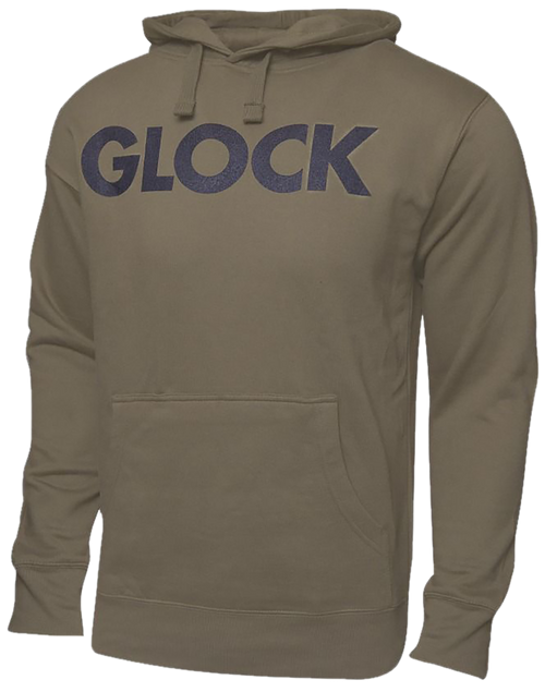 Glock AP95789_NEW Traditional Hoodie OD Green Durable Soft Fabric Long Sleeve Large