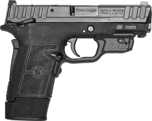 S&W EQUALIZER 14188  9MM 3.675 TS 10/13/15R CT BLK