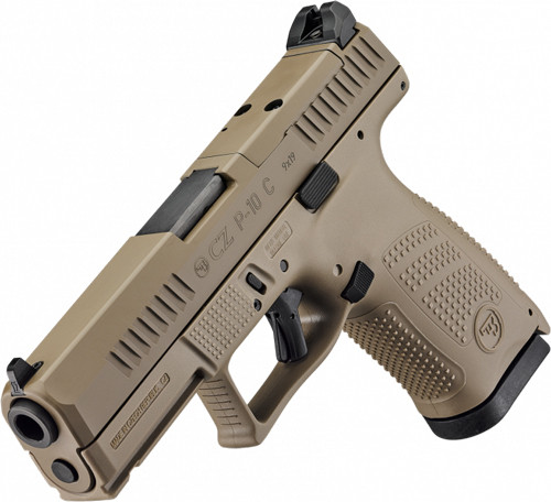 CZ P-10 C OR 9MM FS 15-SHOT FLAT DARK EARTH