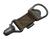 Magpul MAG516-COY MS1/MS3 Sling Adapter made of Steel with Coyote Melonite Finish, Polymer Hardware, Nylon 1.25" Webbing & Two to One-Point Design for AR-15, M4 & M16