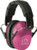 WALKERS MUFF SHOOTING PASSIVE PRO-LOW PROFILE 22dB PINK
