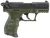 Walther Arms 5120338 P22 Military *CA Compliant 22 LR 10+1 3.42" Matte Black Tenifer Serrated/Steel Slide, OD Green Polymer Frame w/Picatinny Rail, OD Green Interchangeable Backstrap Grips