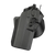 Safariland 7378RDS28327411 7378-7TS-ALS  Black Compatible w/ Glock 19/23 w/ TLR 7 Light, Belt Loop/Paddle, Right Hand