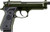 BERETTA 92FS 9MM 4.9" 18RD OD GREEN THREADED