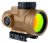 Trijicon 2200347 MRO SD  Coyote Tan 1x25mm 2 MOA Green Dot Reticle Low Mount